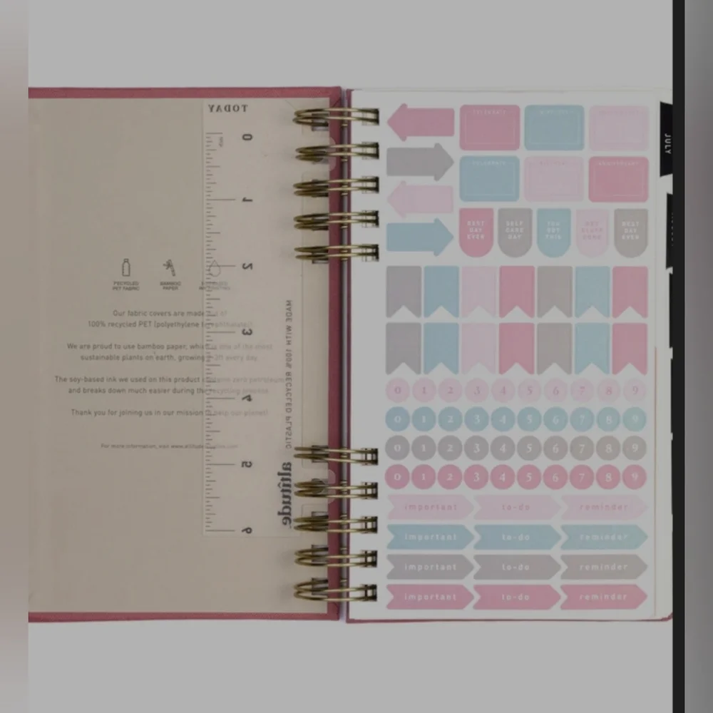 2024/2025 Altitude Mauve Pink Planner